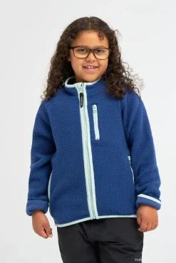 Børn Nordbjrn Fleecetøj></noscript>Nordbjørn Mollösund Fleecetrøje, Twilight Blue