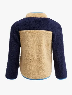 Børn Nordbjrn Fleecetøj></noscript>Nordbjørn Montana Fleecetrøje, Blue Latte