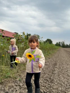 Børn Nordbjrn Fleecetøj></noscript>Nordbjørn Montana Fleecetrøje, Peyote