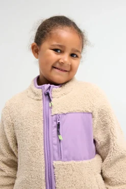 Børn Nordbjrn Fleecetøj></noscript>Nordbjørn Montana Fleecetrøje, Peyote