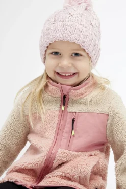 Børn Nordbjrn Fleecetøj>Nordbjørn Montana Fleecetrøje, Dusty Rose