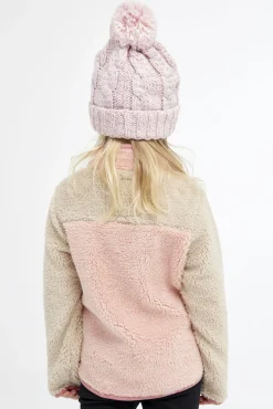 Børn Nordbjrn Fleecetøj></noscript>Nordbjørn Montana Fleecetrøje, Dusty Rose