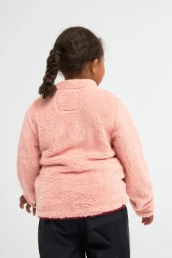 Børn Nordbjrn Fleecetøj>Nordbjørn Montana Fleecetrøje, Mellow Rose
