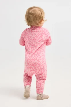 Nordbjrn Undertøj*Nordbjørn Moritz Termoundertøj Heldragt Bamboo, Leo Pink Lyserød