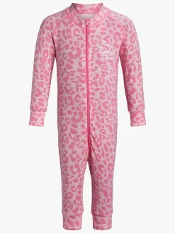 Nordbjrn Undertøj*Nordbjørn Moritz Termoundertøj Heldragt Bamboo, Leo Pink Lyserød