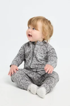 Nordbjrn Undertøj*Nordbjørn Moritz Termoundertøj Heldragt Bamboo, Leo Grey Grå