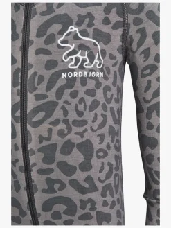 Nordbjrn Undertøj*Nordbjørn Moritz Termoundertøj Heldragt Bamboo, Leo Grey Grå