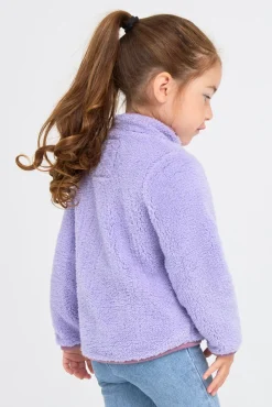 Børn Nordbjrn Nordbjørn Nerøy Fleecetrøje, Heirloom Lilac