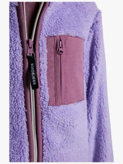 Børn Nordbjrn Nordbjørn Nerøy Fleecetrøje, Heirloom Lilac