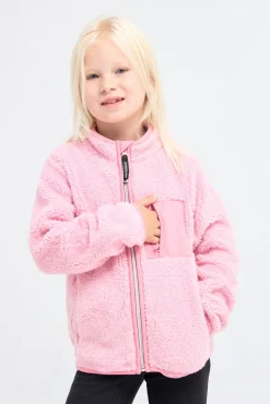 Børn Nordbjrn Nordbjørn Nerøy Fleecetrøje, Sea Pink