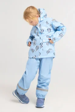 Børn Nordbjrn Nordbjørn Nordvik Foret Regnsæt, Navy