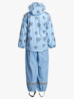 Børn Nordbjrn Nordbjørn Nordvik Foret Regnsæt, Navy