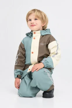 Børn Nordbjrn Nordbjörn Pallas Foret Regnsæt, Silver Blue