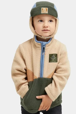 Børn Nordbjrn Fleecetøj></noscript>Nordbjörn Rydal Fleecetrøje, Sesame/Tobacco Brown/Deep Depths