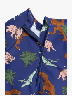 Nordbjrn Uv & Strand*Nordbjørn Sandhamn UV-Sæt, Dino Blå/Flerfarvet