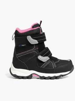 Børn Nordbjrn Nordbjörn Snowfall Vinterstøvler, Black/Strawberry