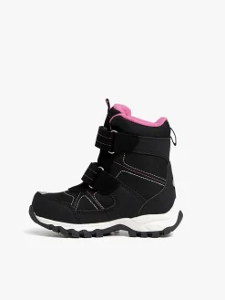 Børn Nordbjrn Nordbjörn Snowfall Vinterstøvler, Black/Strawberry