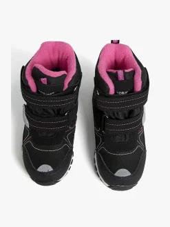 Børn Nordbjrn Nordbjörn Snowfall Vinterstøvler, Black/Strawberry