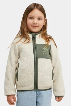 Børn Nordbjrn Fleecetøj>Nordbjörn Strömmen Vindtæt Fleecetrøje, Grøn