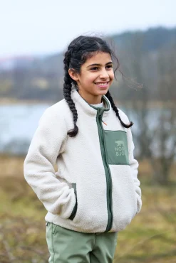 Børn Nordbjrn Fleecetøj></noscript>Nordbjörn Strömmen  Vindtæt Fleecetrøje, Grøn