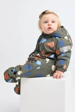 Børn Nordbjrn Flyverdragter>Nordbjörn Valdez Babyflyverdragt, Dusty Olive