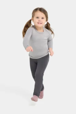 Nordbjrn Undertøj*Nordbjørn Verbier Skiundertøj Bambus, Ultimate Grey Grå/Sort