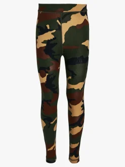 Børn Nordbjrn Nordbjørn Verbier Skiundertøj Bamboo, Camo Classic