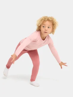 Nordbjrn Undertøj*Nordbjørn Verbier Skiundertøj Bambus, Mellow Rose Lyserød