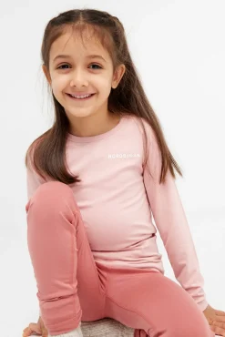 Nordbjrn Undertøj*Nordbjørn Verbier Skiundertøj Bambus, Mellow Rose Lyserød