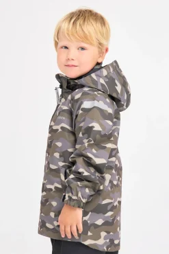 Børn Nordbjrn Overtøj>Nordbjørn Vinga Skaljakke, Hide and Seek Grey