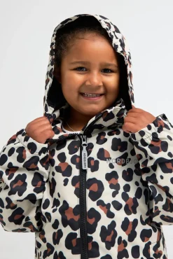 Børn Nordbjrn Nordbjørn Vinga Skaljakke, Leopardy Rustic Sandshell