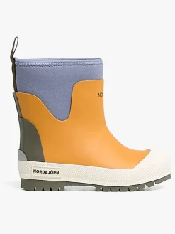 Børn Nordbjrn Gummistøvler>Nordbjörn Viskan  Forede Gummistøvler, Inca Gold/Stonewash/Deep Depths