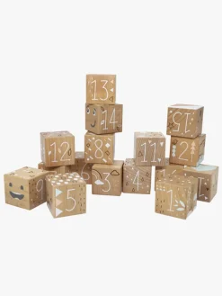 NordicPlay Trælegetøj>Nordic Play Træklodser 16 Stk., Natur