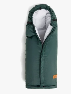 Nordlys Køreposer>Freja Dunkørepose inkl. Forlængelse, Green Mélange