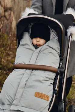 Nordlys Køreposer*Oden Recycled Dunkørepose inkl. Forlængerdel, Grey Mélange