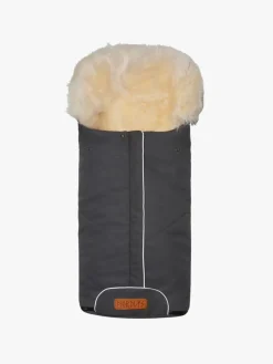 Nordlys Køreposer>Saga Lammeskindskørepose, Grå/Natur