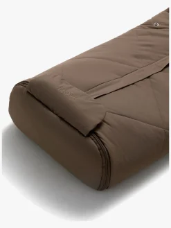 Nordlys Køreposer></noscript>Thyra Lammeskindskørepose, Valnød/Beige