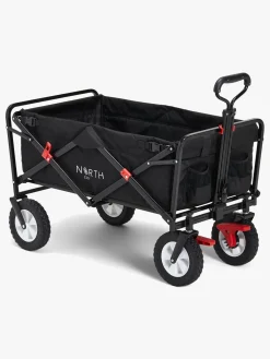 North135 Friluftsliv*North 13.5 Light Trækvogn m. Bremse, Black Sort