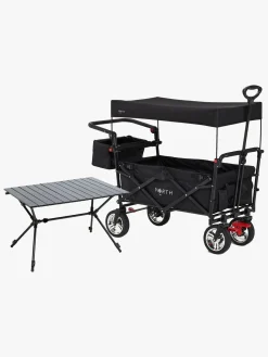 North135 Friluftsliv*North 13.5 Porter Trækvogn inkl. Campingbord, Ivy Grey