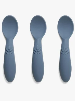 nuuroo Spisetid*Ella Skeer Silikone 3-pak, Bering Sea Blå