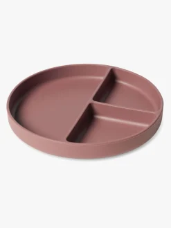 nuuroo Mingo Opdelt Tallerken Silikone, Mahogany