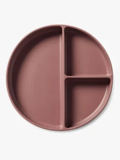 nuuroo Mingo Opdelt Tallerken Silikone, Mahogany