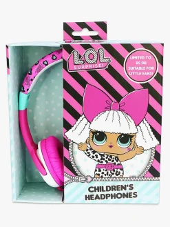 OTLTechnologies Elektronik & Media*OTL Junior On-Ear 85Db Høretelefoner Surprise, Lyserøde Lyserød