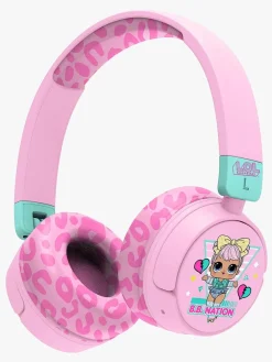 OTLTechnologies Elektronik & Media*OTL L.O.L Surprise! On-Ear Høretelefoner 85/95dB Lyserød