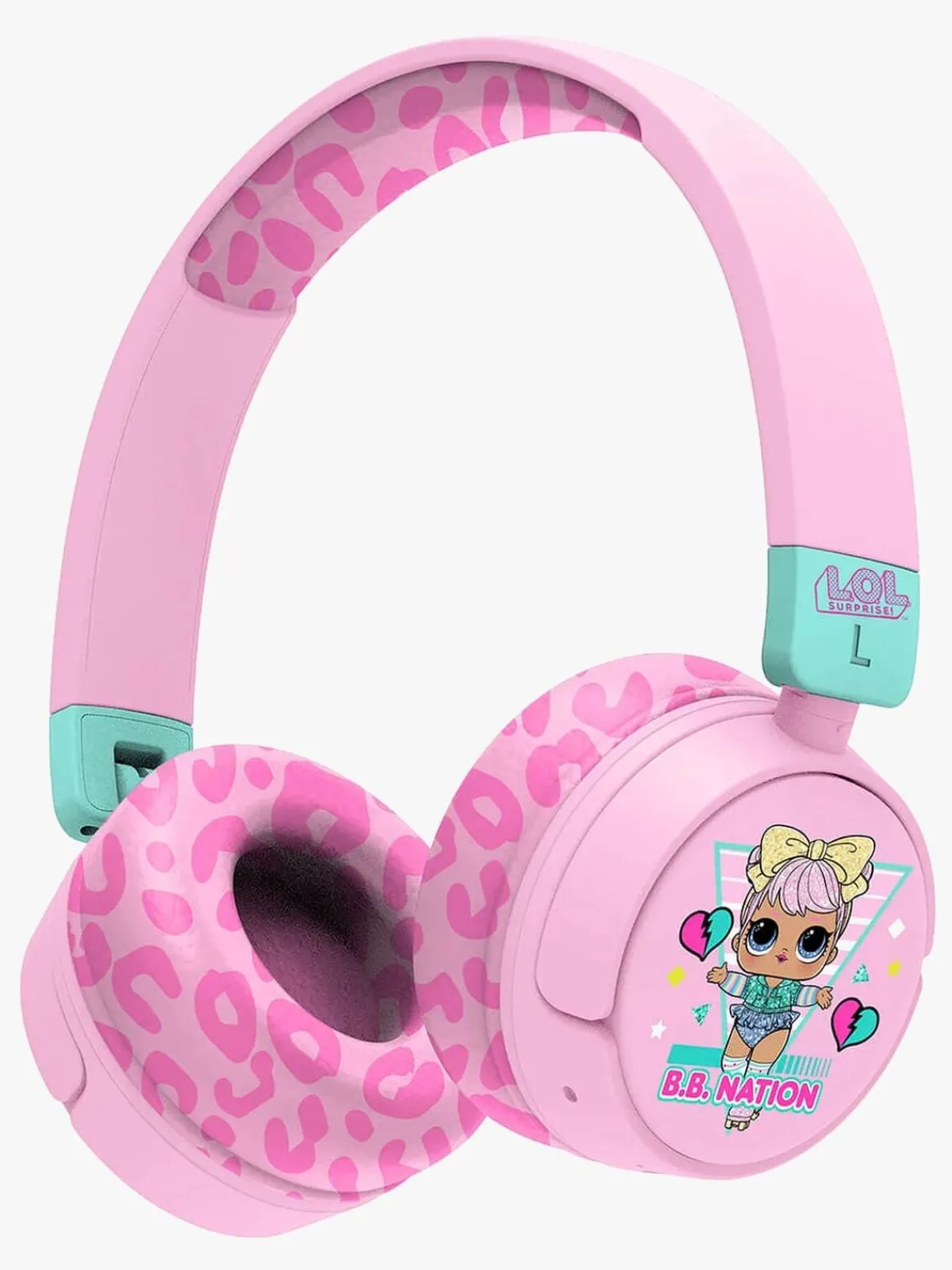 OTLTechnologies Elektronik & Media*OTL L.O.L Surprise! On-Ear Høretelefoner 85/95dB Lyserød