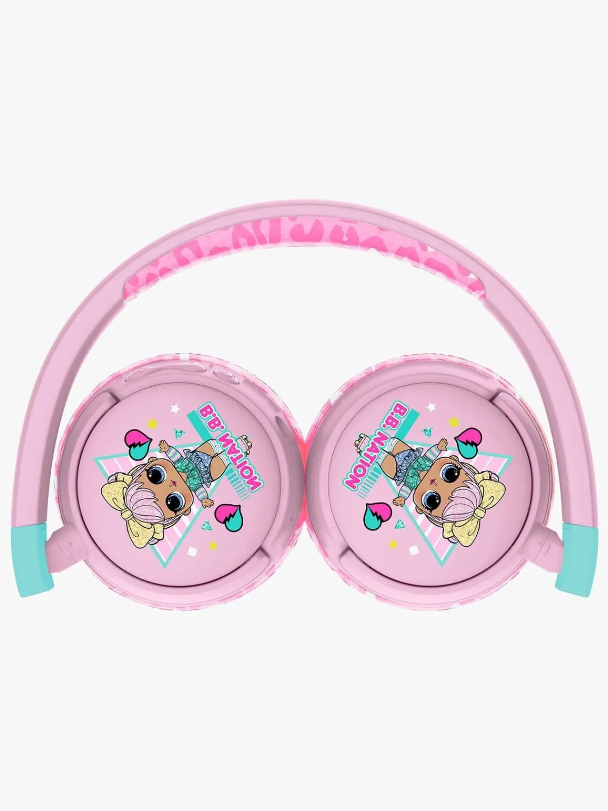 OTLTechnologies Elektronik & Media*OTL L.O.L Surprise! On-Ear Høretelefoner 85/95dB Lyserød