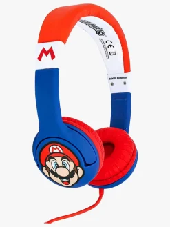 OTLTechnologies OTL Super Mario Junior On-Ear 85Db Høretelefoner Mario