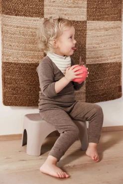 OYOY Spisetid*Apple Sugerørskop, Cherry Red Rød