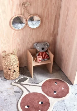 OYOY Interiør*Cherry Rattan Spejl, Nature