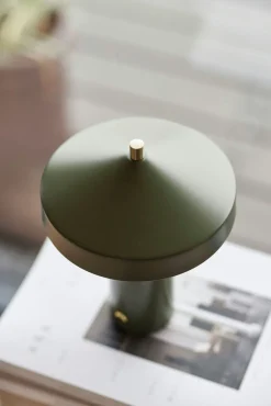 Børn OYOY Hatto LED Bordlampe, Olive